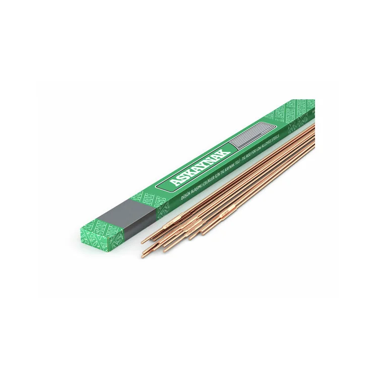 Askaynak AS TIG CrMo1 Düşük Alaşımlı Çelikler İçin Kaynak Teli 2.40X10000 mm